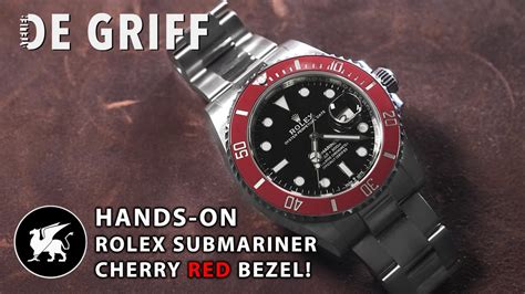 rolex submariner red bezel